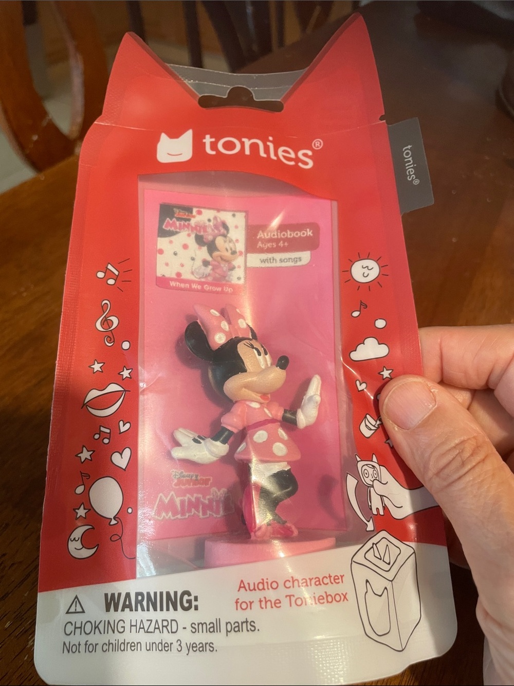 Minnie Mouse Pink Audio Character for Toniebox